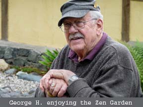 George in Zen Garden